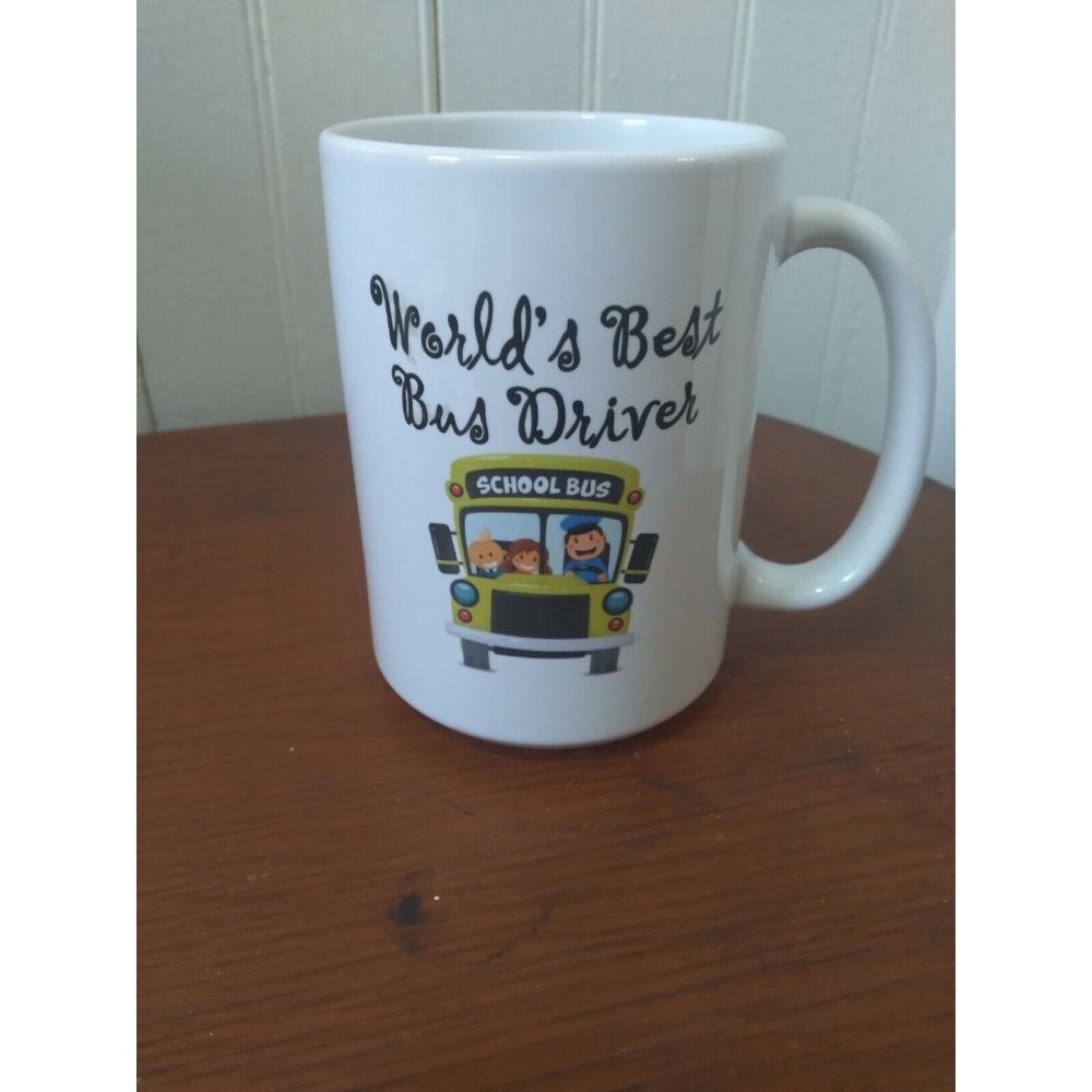 World’s Best Bus Driver, 14 oz Coffee Mug